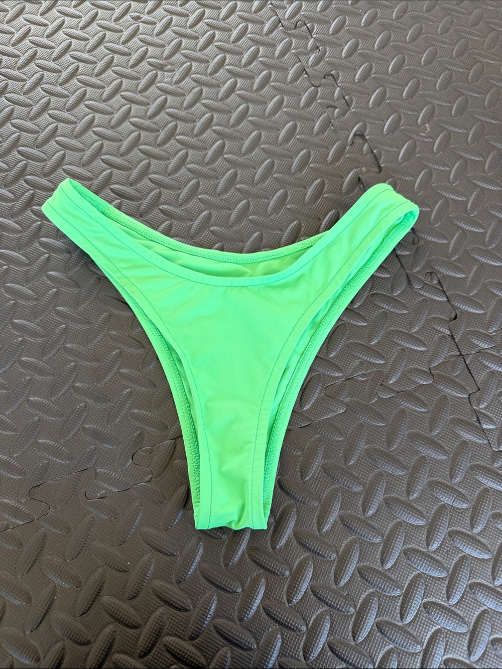 Tan Lines Green Bikini Bottoms